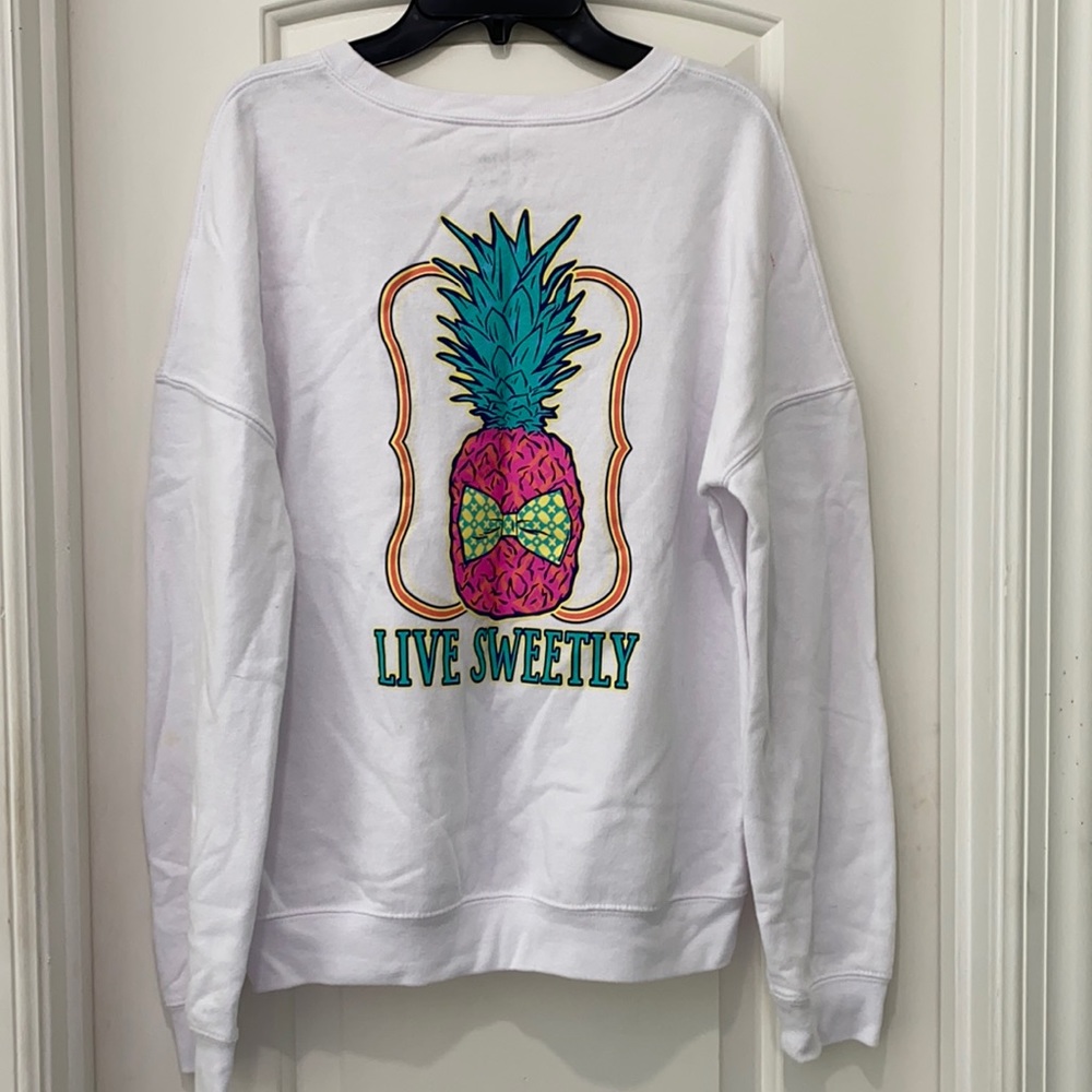 Benny & Belle pineapple sweatshirt
